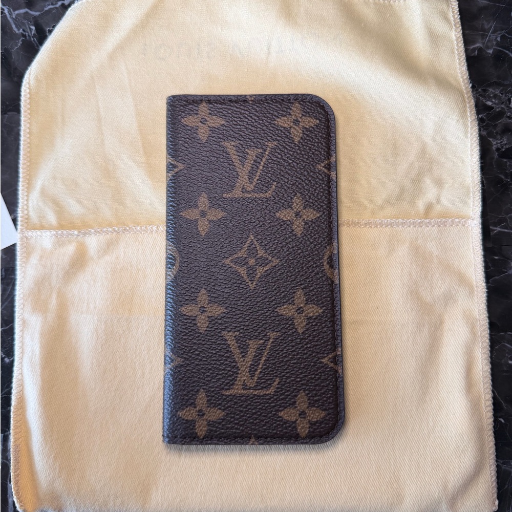 Louis Vuitton Dark Brown Monogram Phone Case